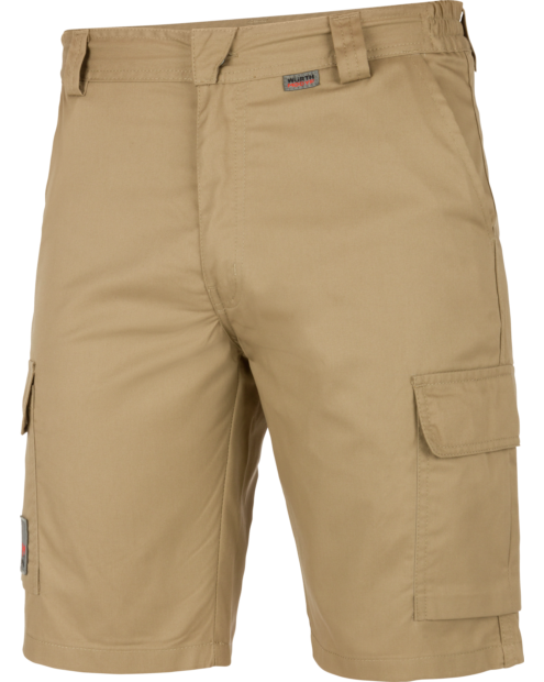 Bermuda beige classic multibolsillos