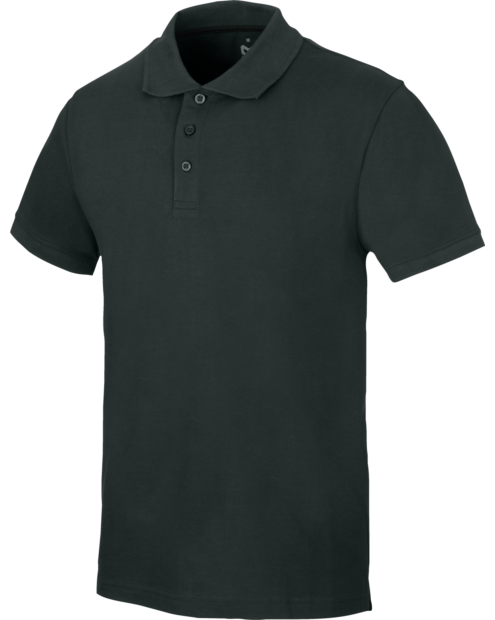 Polo Manga Corta Job+ Gris Oscuro