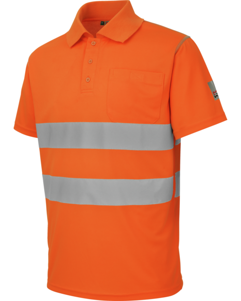Polo de Trabajo Alta Visibilidad Lumen Clase 2 Naranja
