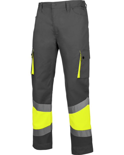Pantalón Alta Visibilidad Lumen Clase 1 Amarillo/Gris