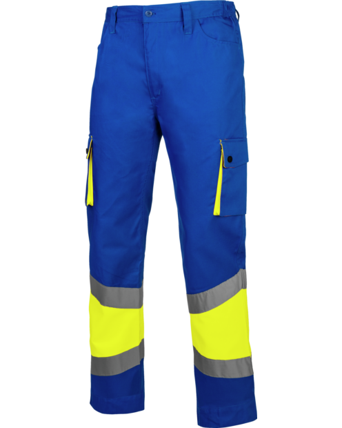 Pantalón de Trabajo Térmico Alta Visibilidad Lumen Clase 1 Amarillo/Real