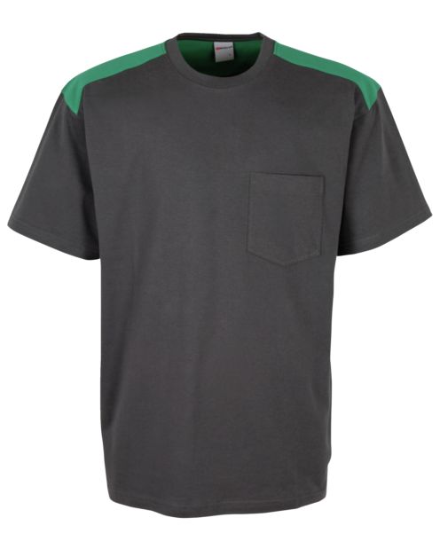 Camiseta Combi Gris/Verde
