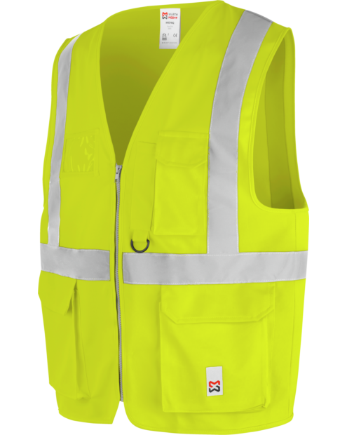 Chaleco Alta Visibilidad Multibolsillos Lumen Amarillo