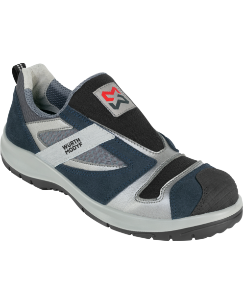 Zapato de seguridad Slip on S1P Stretch X Azul