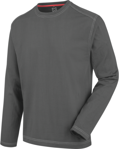 Camiseta Manga Larga Premium Gris