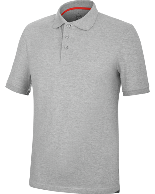 Polo Manga Corta Strong Gris