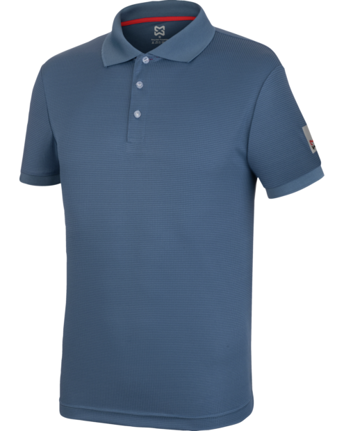 Polo Manga Corta  Forever Azul