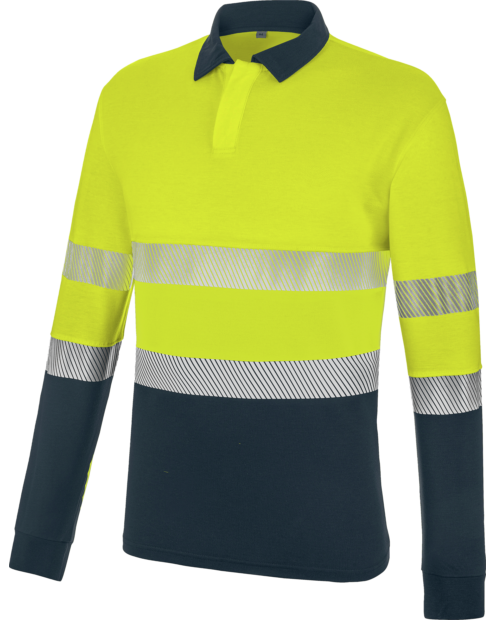 Polo Etna Multinorma Amarillo/Azul Marino