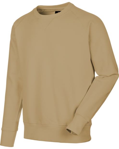 Sudadera Cuello Redondo Job+ Beige
