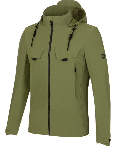 Chaqueta Loop Stretch Verde Oliva