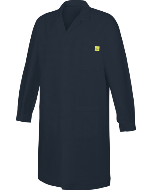 Bata ESD Azul Marino