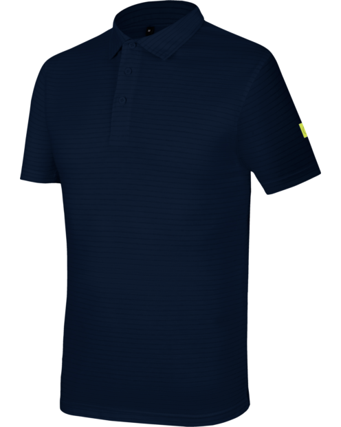 Polo Manga Corta Azul Marino