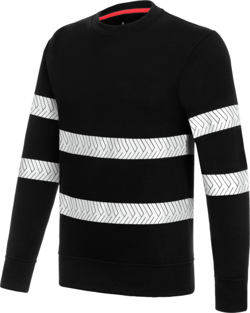 Sudadera Strong Reflex negro