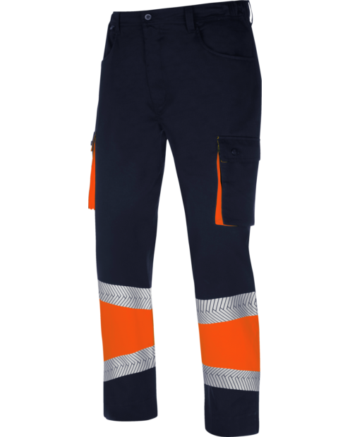 Pantalón Lumen Pro Clase 1 Naranja/Marino