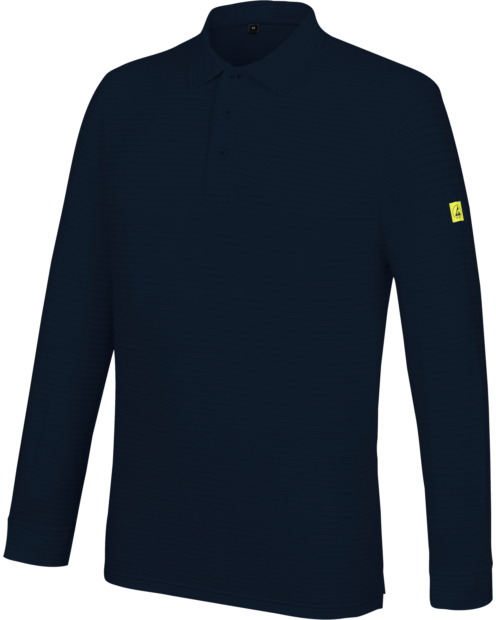 ESD Polo Manga Larga Azul Marino