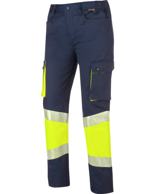Pantalón Mujer Lumen Pro Amarillo/Azul Marino