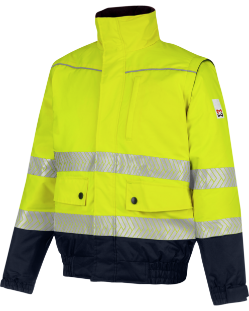 Chaqueta-Chaleco Lumen Pro Amarillo/Azul Marino