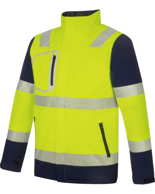 Chaqueta Invierno Lumen Pro Amarillo/Azul Marino