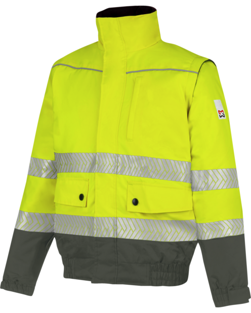Chaqueta-Chaleco Lumen Pro Amarillo/Gris