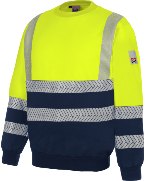 Sudadera Lumen Pro Amarillo/Azul Marino