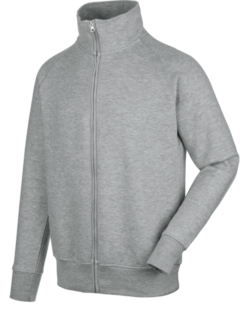 Sudadera con cremallera Job+ gris
