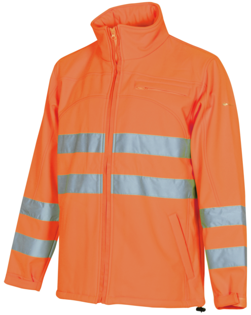Softshell de Trabajo Alta Visibilidad Lumen Clase 2 Naranja