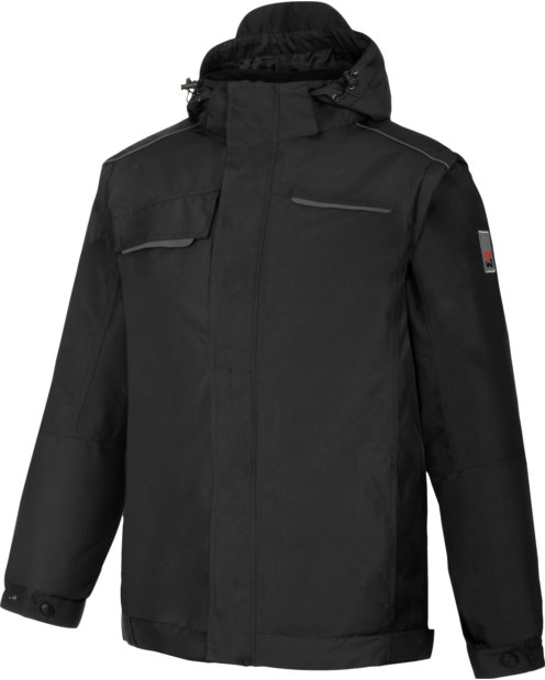 Chaqueta Mangas Desmontables Star Negro