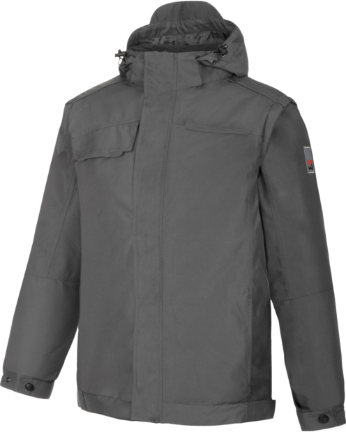 Chaqueta Mangas Desmontables Star Gris