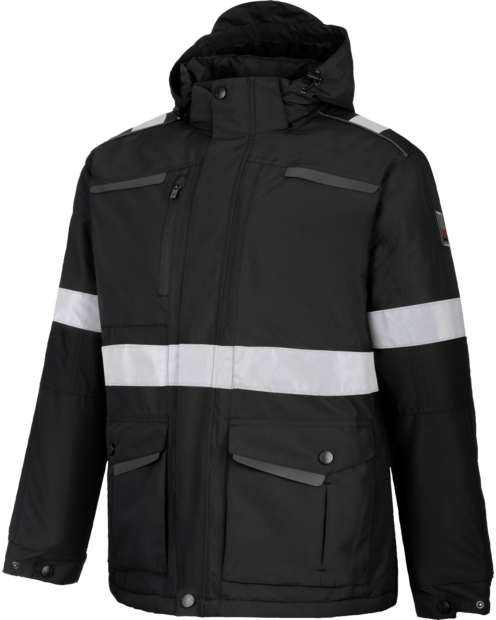 Parka Star Reflex Negro