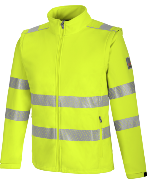 Softshell Lumen Pro Mangas Desmontables Amarillo