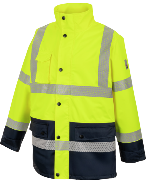 Parka 4 en 1 Lumen Pro Amarillo/Marino