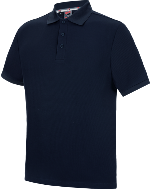 Polo Tactel Manga Corta Marino