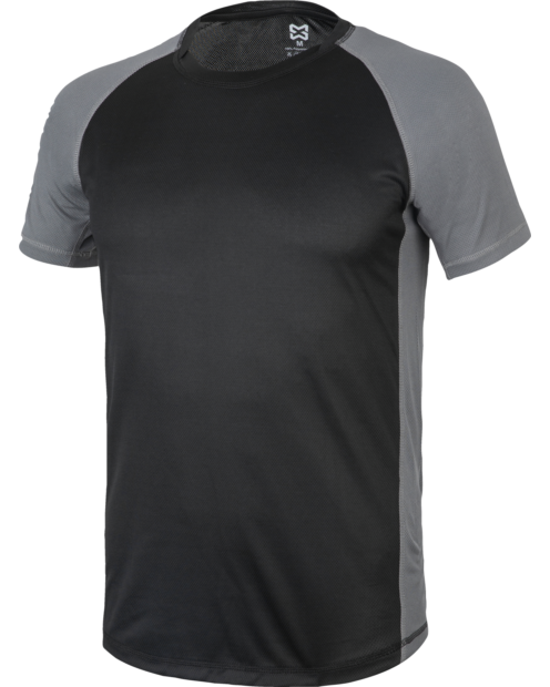 Camiseta Dry-Tech Negro/Gris