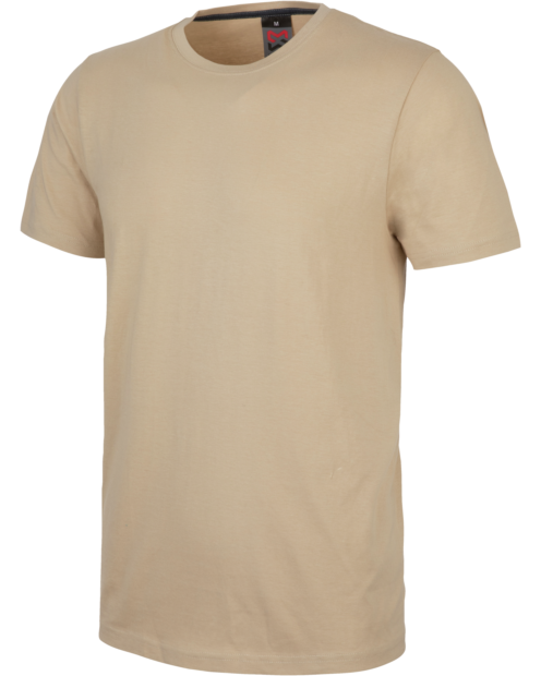 Camiseta Beige Manga Corta Job+