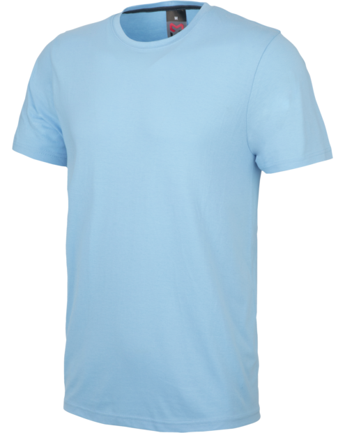 Camiseta Manga Corta Job+ Celeste