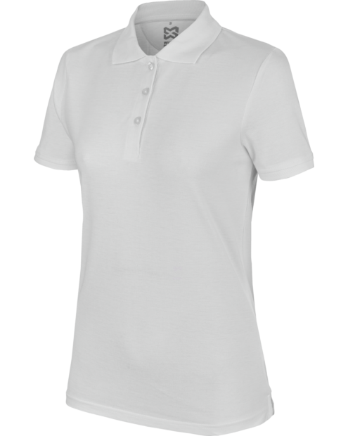Polo Manga Corta Mujer Job+ Blanco