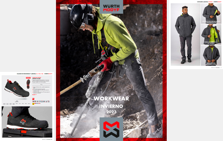 Vestuario laboral y calzado de seguridad W rth MODYF