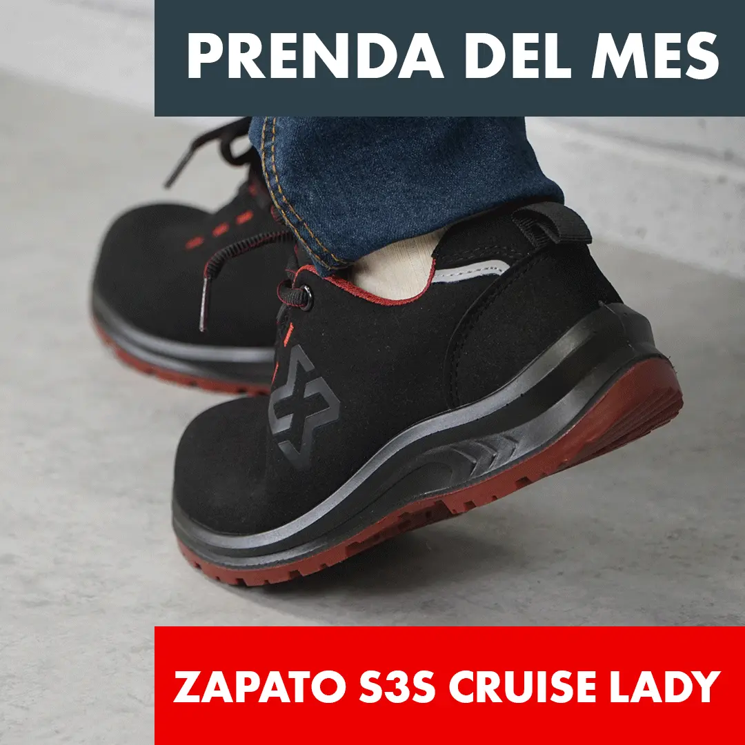 Zapato de Seguridad S3 Cruise Negro/Verde